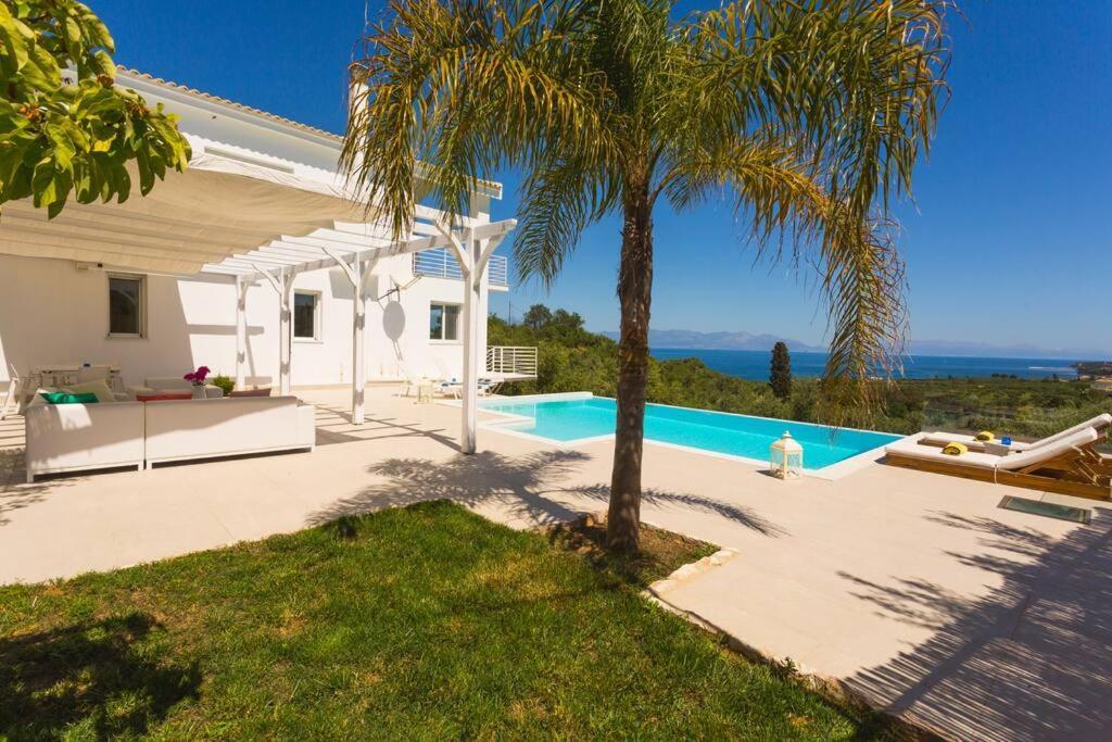 Koroni - Villa Merkouri - Entire Villa With Panoramic View Екстериор снимка