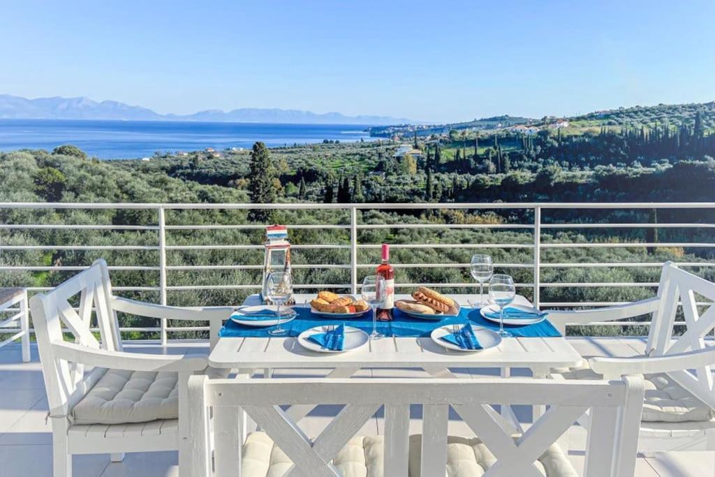 Koroni - Villa Merkouri - Entire Villa With Panoramic View Екстериор снимка